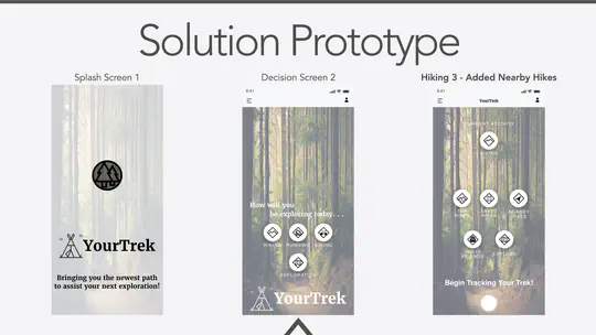 Your Trek - Solution Prototype